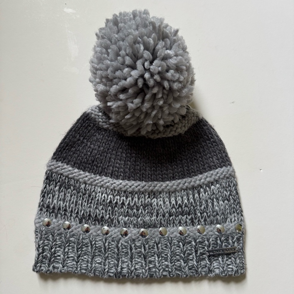 Michael Kors Women Knit Beanie with Stud Detail